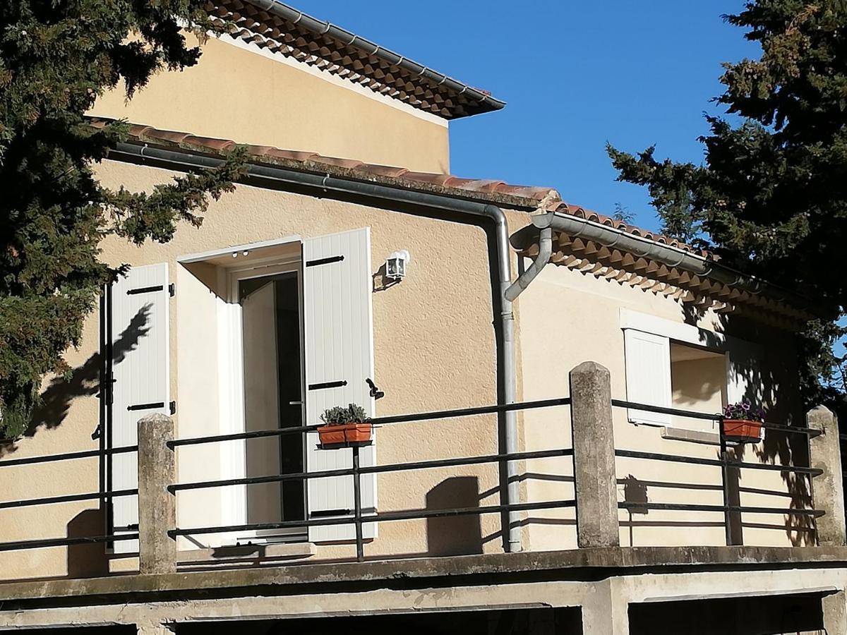 Ferienwohnung Studio En Campagne Dans Une Ferme Bio Nyons Exterior foto